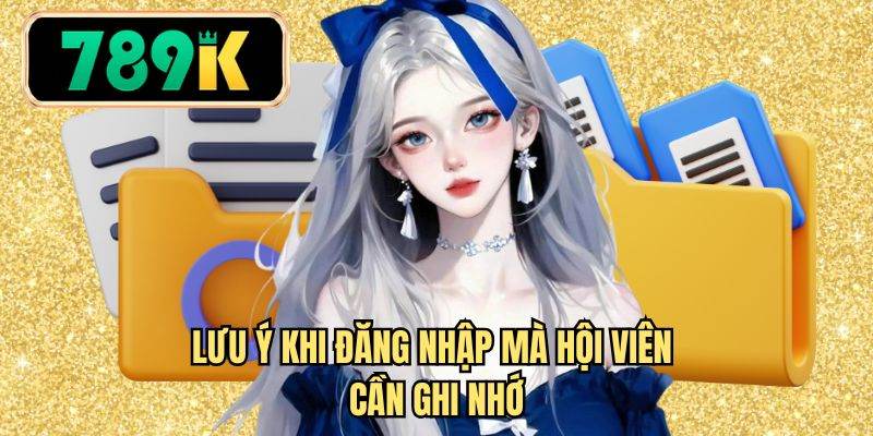 Lưu ý khi đăng nhập mà hội viên cần ghi nhớ 